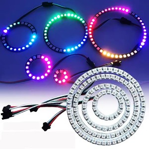 DC5V WS2812B 5050 SMD RGB Pixel anello luce 16/30/45 led modulo circolare indirizzabile per Arduino/ESP8266