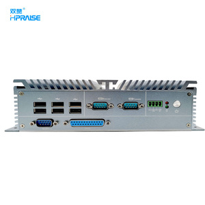 Industrial AI IoT Edge Gateway Inspección visual 4 LAN Red DE SEGURIDAD Intel I3 I5 I7 Caja de aluminio Computadora - Product Image 2