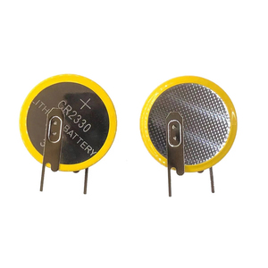 Cmos 250mAh 3V lityum CR2330 olmayan şarj edilebilir düğme pil hücresi kurşun telleri ve konektörü ile - Product Image 1