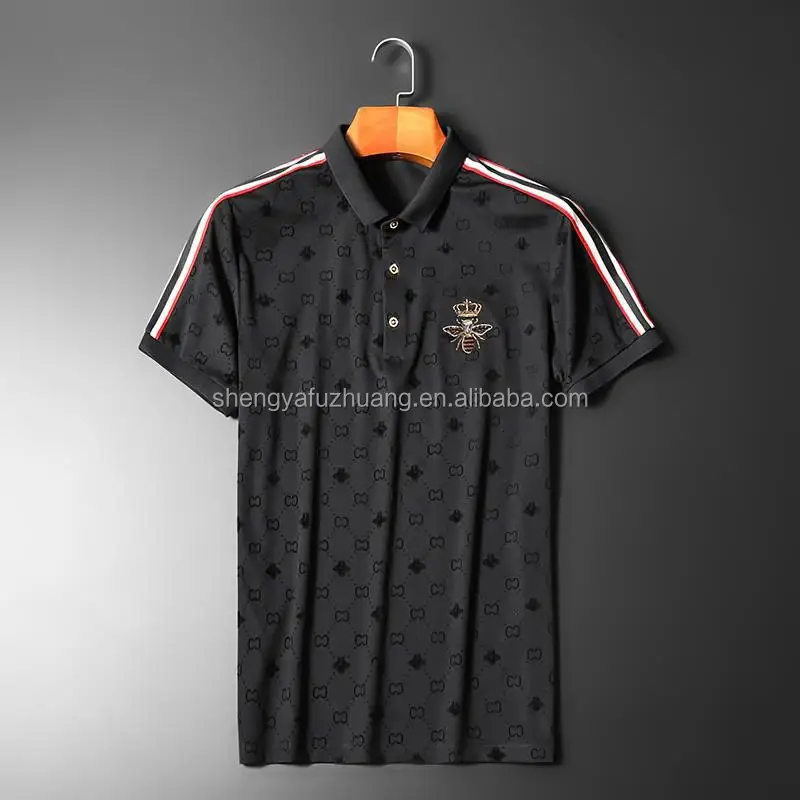 New 2022 Multicolored Golf Polo Short Sleeve 3 Button Quick Dry Casual Pique Jersey Polo Shirts Men