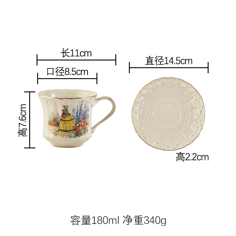 cup and saucer A