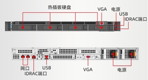Dell R450 PowerEdgeラックサーバーXeonプロセッサDDR4メモリSSDおよびHDDハードドライブ - Product Image 6