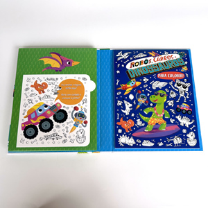 儿童用变色笔学习搞笑印刷书硬封面着色书套装 - Product Image 4