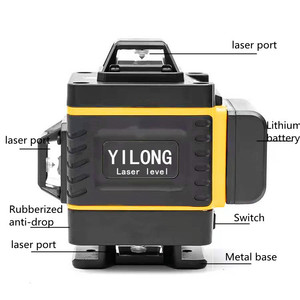 Yilong4D自動レベル360度16ライングリーンレーザーレベル - Product Image 1