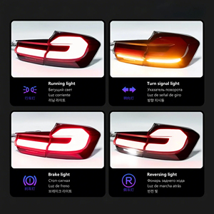 עוצמה גבוהה עבור bmw כוונון אור זנב drl ערכת שדרוג עבור f30 f80 318i 320i m3 <span class=keywords><strong>g30</strong></span> g38 led זנב אורות