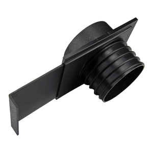 Custom Made <strong>4</strong>&quot; One Side Threaded Manual <strong>Blast</strong> Gate for Dust Collector - Product Image 1