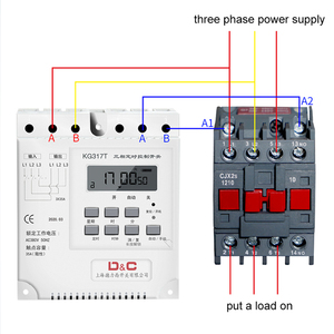 Drei Phasen 380V 7 Tage wöchentlich Programmier bares Timer-Relais Digitaler elektronischer Mikrocomputer-Zeit steuerungs pumpen schalter