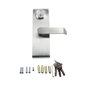 CE kolu kolu kilidi panik donanım paslanmaz çelik özelliği standart schschc kama ile anahtarlı sınıf fonksiyonu kolu Trim - Product Image 4