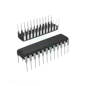 集積回路PLD 10MC TIBPAL22V10-7CNT 7.5NS 24DIPプログラマブルロジックデバイス - Product Image 1