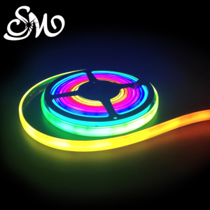 แถบไฟ LED RGB นีออนกันน้ำได้, แถบไฟแอลอีดีแสงแอลอีดีแสงแอลอีดีอาร์จีบีไฟที่สามารถตั้งโปรแกรมได้สำหรับกลางแจ้งตามฝัน - Product Image 1
