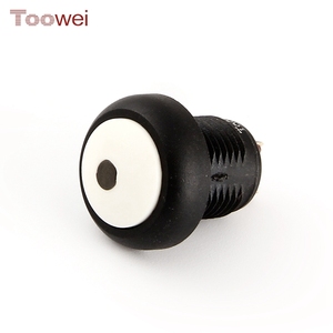 Toowei 12v LEDスプリングリターンプッシュスイッチボタンオンオフspst白色プラスチックラウンド、赤色ライト4ピン - Product Image 2