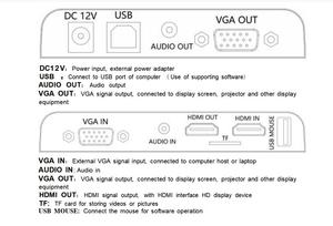 Zoom 100x Smart Multi-functional <strong>Visualizer</strong> in Visual Presenter in Educational Equipment with HD MI ,VGA