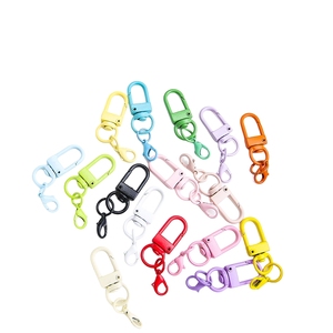 Metal renkli anahtarlık bahar toka kanca DIY yapma için ıstakoz kanca anahtarlık anahtarlık aksesuarları kolye anahtarlık anahtarlık - Product Image 6