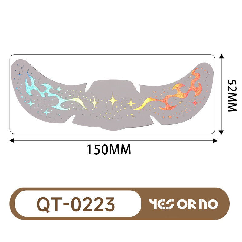 Qt-0223 (laser model) - 150*52mm