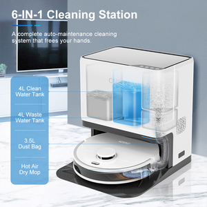Onson Wi-Fi Enabled <strong>Laser</strong> Mop Wholesale Smart Automatic Sweeping <strong>Robo</strong> Mopping Electric Vacuum Cleaner Robot