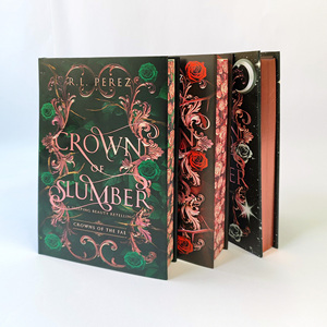 Hardcover Book Printing Services Auto Publishing Custom Full Color Sprayed Edges Libros Book Printing Magic Novels para Adolescente - Product Image 2