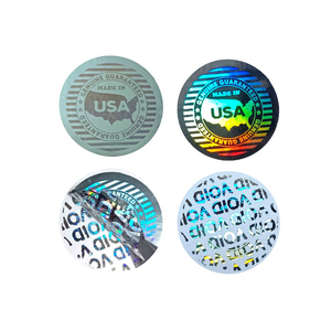 Einzigartiges holo grafisches 3D-QR-Code-Etikettenaufkleber PET-Materials icherheit EAS RF-Barcode-Etikett Einzigartiges Design für Werbezwecke - Product Image 4