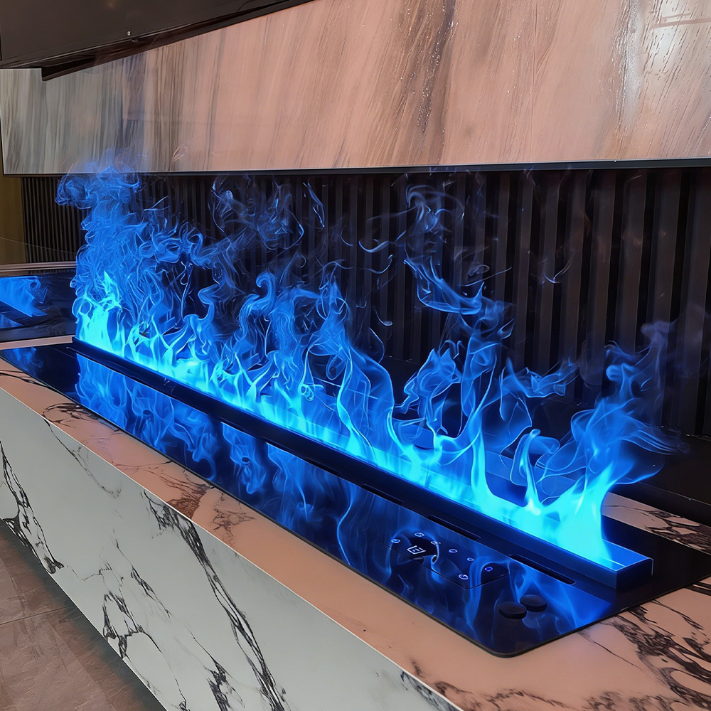 flamme bleue