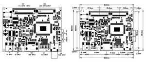 Módulos electrónicos ZXFELEC RTD2660H HMI Robots industriales Placa de desarrollo de control Monitor de computadora Entrada de fuente VGA y HD - Product Image 5