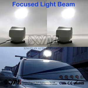 โคมไฟทำงานไร้สาย,ฐานแม่เหล็ก7นิ้วไฟ LED ค้นหาการทำงาน50 W จุดแม่เหล็ก