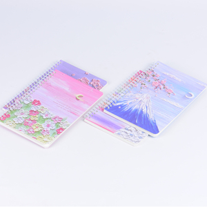 Los estudiantes deben tener un cuaderno pequeño y fresco multicolor de alto valor, un cuaderno grueso con pegatinas de índice de página interior