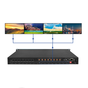 Bitvisus 8x8 4K 60 Гц HDMI матричный коммутатор сплиттер HDCP2.2/1,4 смарт-eedid IR Control RS232 TCP/IP аудиопроцессор