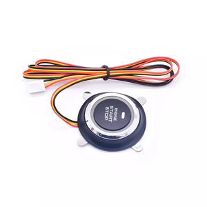 Alarma de coche con autoarranque, entrada sin llave, botón de arranque del motor, arranque remoto, sistema de alarma de seguridad, llave inteligente remota - Product Image 4