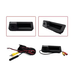 Audi A8 Q5 Q7 için araba gövde kolu kamera A6L A3 A4 A6 dikiz kamera CCD gece görüş ters kamera - Product Image 2
