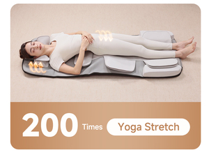 Excepcional 7 programas Auto Stretch Mat Camilla Colchón de masaje 2 niveles Calefacción 10 Motor Vibración Espalda Cuello-Cuerpo Plegable - Product Image 5