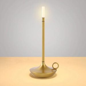 Creative Candle Design Bedroom Camping <strong>Lamp</strong> USB-C Rechargeable Wireless Touch Table <strong>Lamp</strong>