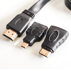 HDMI电缆3合1，带迷你hdmi和微型hdmi转换器公对公电缆1.5m - Product Image 5