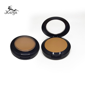 High Quality Cosmetic Matte Powder <strong>Make</strong> up Natural Longlasting Oil Control Waterproof Single Pressed Powder <strong>Compact</strong> With Mirror - Product Image 3