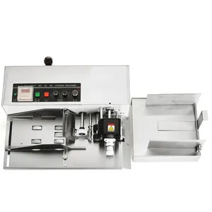 Tinten rad Stahl druck Kontinuierliche Codier maschine Breiteres Produktions datum Chargen nummer Stempel markierung Lebensmittel beutel Druckmaschine - Product Image 2