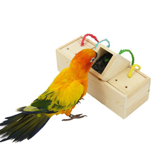 Thân thiện với môi của Chim Vẹt nhai Đồ chơi khối xây dựng đồ chơi câu đố cho thực phẩm tìm kiếm Vẹt - Product Image 5