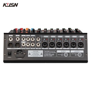 8 kanal 99 DSP dijital mikser profesyonel ses karıştırma konsolu Mini ses mikseri Bluetooth MP3 USB ile Soundcraft konsolu - Product Image 3