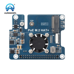 Adaptador PCIe a M.2 con función PoE para Raspberry Pi 5 compatible con el protocolo NVMe M.2 SSD lectura/escritura de alta velocidad - Product Image 3