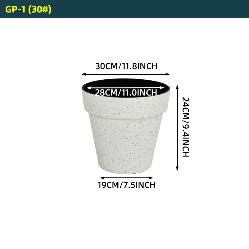 Blanc 30cm/11.8 pouces