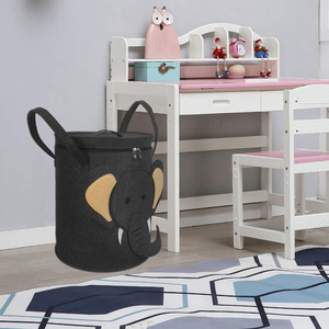 Động vật cảm thấy khủng long lưu trữ xô dày cảm thấy túi lưu trữ đồ chơi để tổ chức phòng chơi của con bạn - Product Image 2