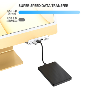 IMC01สำหรับ iMac ฮับ USB C แท่นวางกับ iMac 2021เครื่องมือฟรี HDMI 4K