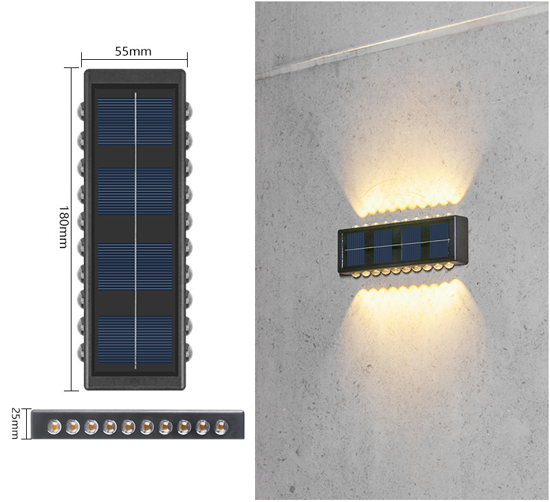 20 LED lumière chaude (batterie nickel-hydrure)