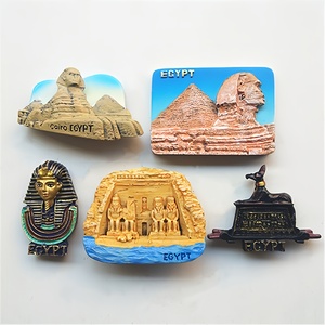 <strong>Egypt</strong> Cairo Pharaoh Arab Countries Islamic Fridge Magnet Customised 3d Resin Fridge Magnets Souvenir Fridge Magnet Complet Set - Product Image 1