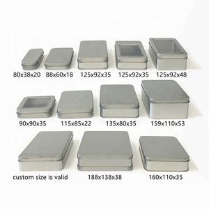 Wholesale Customized Small Metal <strong>Hinge</strong> Packaging Tin <strong>Boxes</strong> - Product Image 2