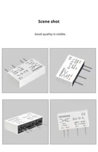 Relé de Estado Sólido Miniatura SENNDIK de Alta Performance com Controle DC de 4 Pinos GJ-5FA-L, Confiável, 12-24V - Product Image 4