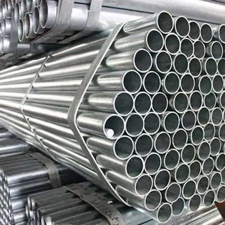 ASTM A53 BS 1387 Acero estructural soldado/tubo sin costura Tubo de acero al carbono galvanizado