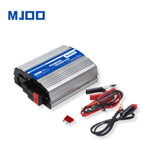 Inversor de onda sinusoidal modificada MJOO 600W 12V/24V CC a 230V CA | Salida USB 5V 2.1A, pantalla LED, convertidor de potencia de enchufe europeo opcional - Product Image 2
