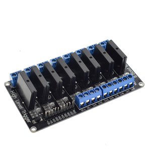 8-Channel Solid State Relay G3mb-202P for R3 DIY Kit DC-AC PCB SSR 5VDC out 240V AC 2A for R3 <strong>Projects</strong>