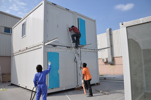 Casas contenedor modular UPS, casa prefabricada, contenedor, estructura de acero, edificios