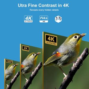 Jasoz 40M HDMI Spliter 1 ingresso a 2 uscita 4K @ 30Hz 1080p @ 60Hz HDMI trasmettitore e ricevitore per due monitor
