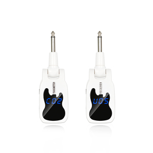 Control remoto inalámbrico de altavoz U01 con micrófono y entrada de guitarra Adaptador DE MICRÓFONO INALÁMBRICO UHF de 6,35mm para altavoz - Product Image 4