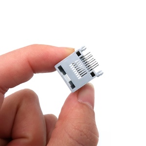 YZlink özel RJ12 dişi konnektör 8P8C sağ bağlantı noktası PCB Jack RJ11 ağ arabirim soketi - Product Image 3